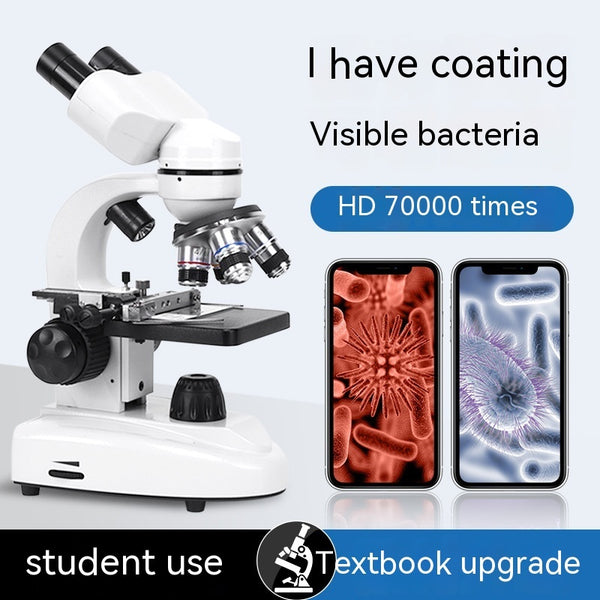 Desktop Aquaculture Binocular Microscope Major For Primary And Secondary School Students