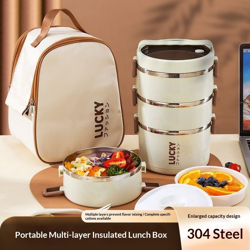 Stainless Steel Bento Box Compartmentalized Lunch Box