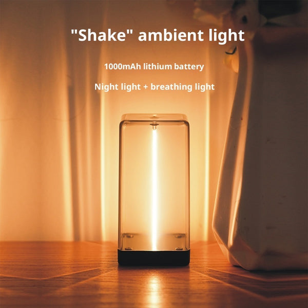 Charging Quantum Wire Atmosphere Small Night Lamp Bedroom Bedside Lamp