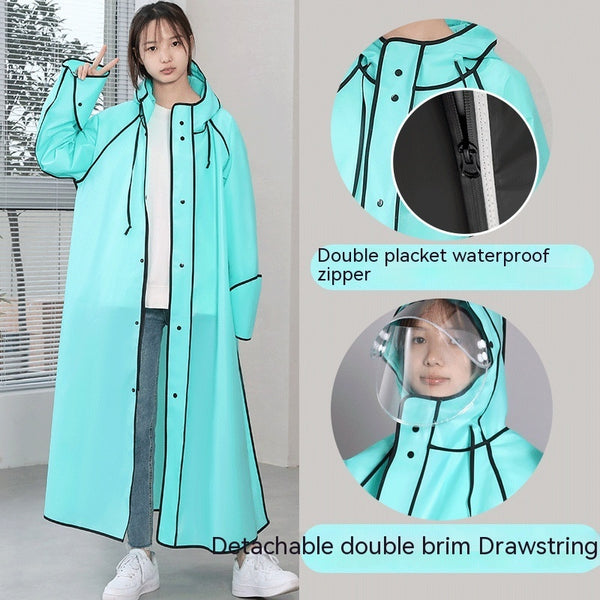 Electric Bike Raincoat Riding Rain-proof
