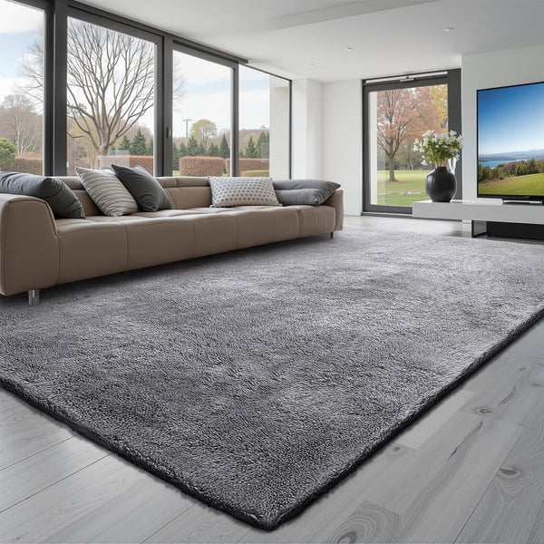 Hochflor Teppich 3048x2438 Mm Flauschiger Wohnzimmerteppich Mit Dreilagigem Material 35 Mm Florhöhe Für Wohnzimmer