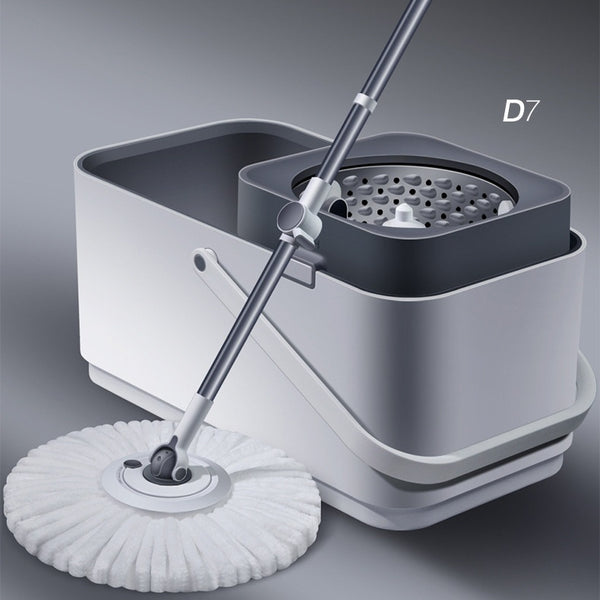 Hand Washing Free Mop Household Rotating Barrel