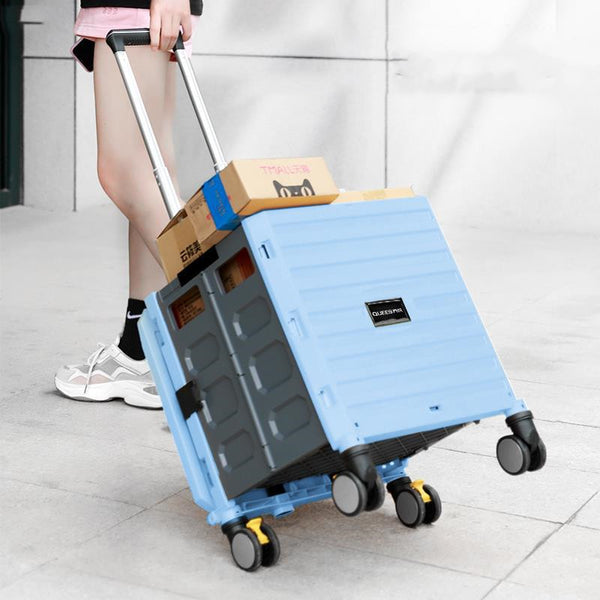 Simple Foldable Backup Storage Box For Car