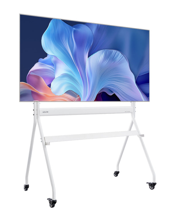 TV-Ständer Rollbarer TV-Wagen Für 889–2540 Mm Fernseher Fernsehständer TV Standfuß Bis Zu 90 Kg, TV Bodenständer Mit Regal (Max. VESA 800 X 600 Mm) Für Wohnzimmer Schlafzimmer Büro