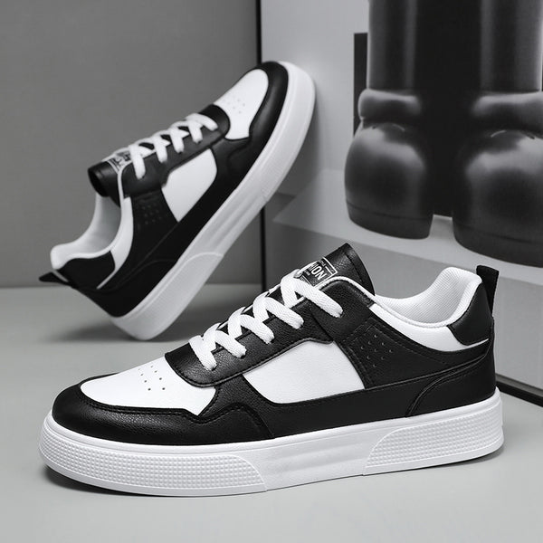 Men's Summer New Shoes, Breathable White Sneakers For Men, Trendy Versatile Athletic Casual Skate Shoes For Students