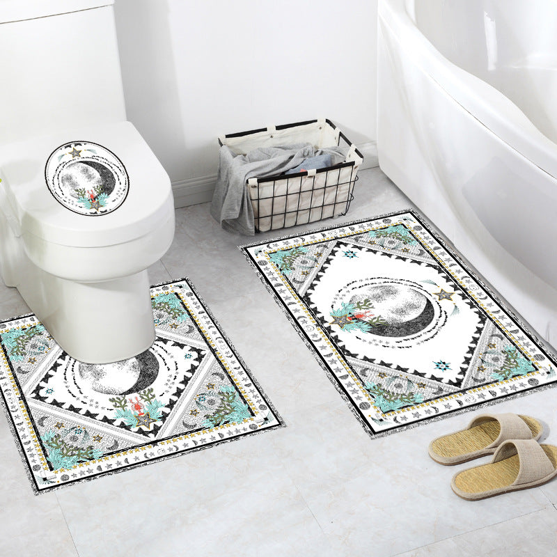 Waterproof And Non-Slip Toilet Cover Sticker