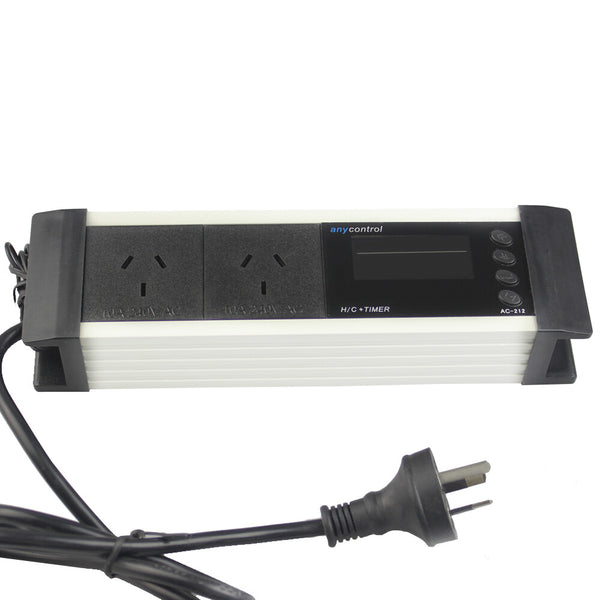 LCD Reptile Aquarium Digital Day Night Timer Temperature Thermostat Controller