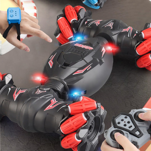 Gesture Sensing Remote Control Car Stunt Twist Car Four-wheel Drive Off-road Vehicle