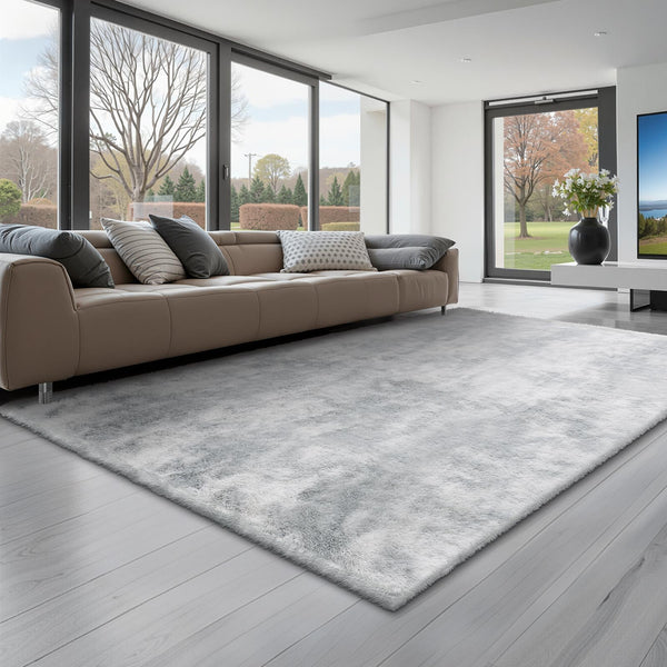 Hochflor Teppich 2743x1829 Mm Flauschiger Wohnzimmmerteppich Mit Dreilagigem Material Bodenteppiche Für Wohnzimmer Schlafzimmer
