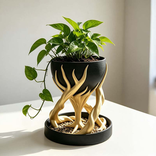 Tree Root Planter Simulation Ornament Decoration
