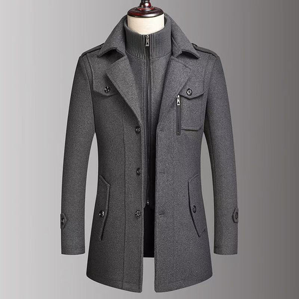 Men's Warm Luxury-style Lightweight Coat
