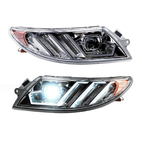 For International 4100 4200 4300 4400 8500 8600 Pair Headlight Full LED Assembly