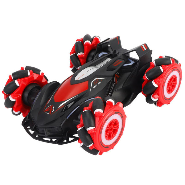 Gesture Sensing Four-wheel Drive Stunt Car Dual Remote Control Sprayable Drift Car